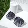 Kép 2/14 - DYESWAP 617 szürke ombre polarizált ultrakönnyű napszemüveg nőknek10