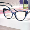 Kép 4/14 - DYESWAP 644 kék ocelot cat eye kékfény szűrő szemüveg9