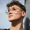 Kép 1/19 - DYESWAP 651 Clear aviator unisex kékfény szűrő szemüveg átlátszó kerettel