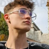 Kép 14/19 - DYESWAP 651 Clesr aviator unisex kékfény szűrő szemüveg