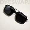 Kép 6/9 - DYESWAP 805 fekete unisex napszemüveg UV400