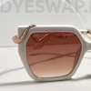 Kép 6/17 - DYESWAP 808 bézs cat eye női napszemüveg UV400