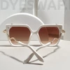Kép 12/17 - DYESWAP 808 bézs cat eye női napszemüveg UV400