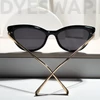 Kép 4/8 - DYESWAP 813 fekete cat eye női napsezmüveg UV400