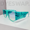 Kép 5/5 - DYESWAP 324 turquoise napszemüveg