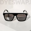 Kép 4/9 - DYESWAP 722 unisex napszemüveg fa hatású szárakkal oldalról