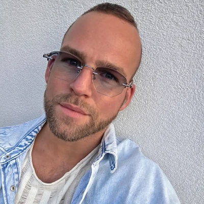 DYESWAP 801 kék unisex napszemüveg 