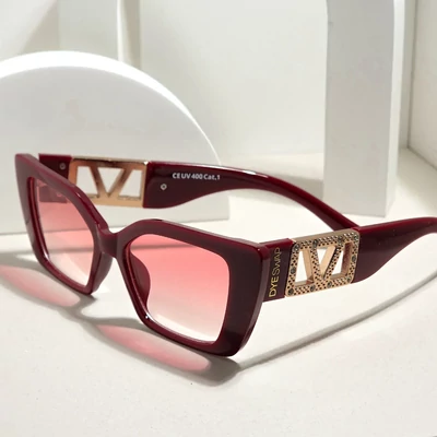 DYESWAP 815 piros cat eye női