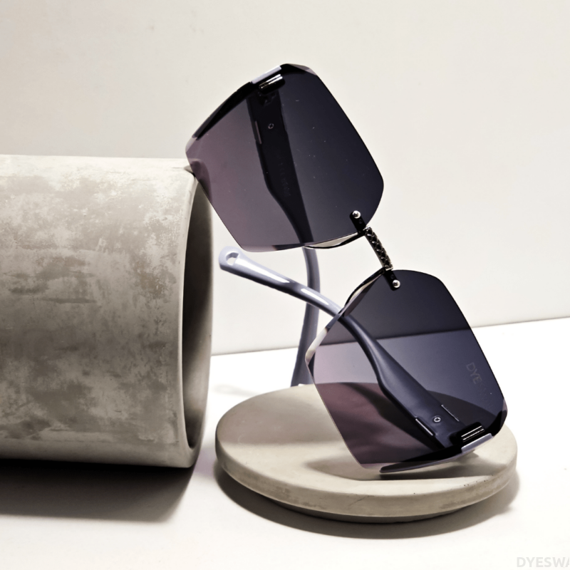 DYESWAP 609 Lila Ombre női napszemüveg, elegáns ezüst kiegészítőkkel, finom csiszolású ombre lencsével, UV400 védelemmel és Category 2 szűrőkategóriával1