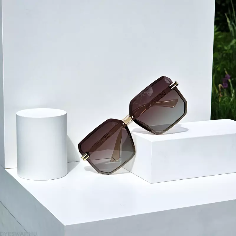 DYESWAP 617 sand ombre polarizált ultrakönnyű napszemüveg nőknek5