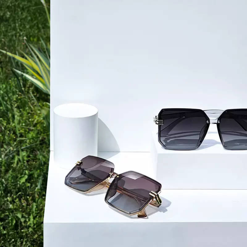 DYESWAP 617 sand ombre polarizált ultrakönnyű napszemüveg nőknek9
