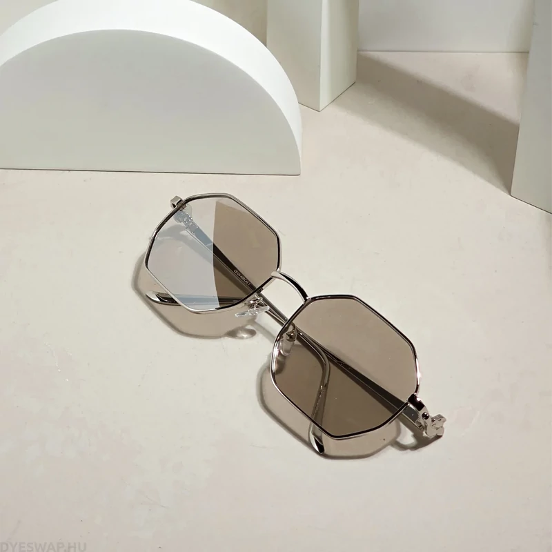 DYESWAP 802 ezüst unisex napszemüveg UV400