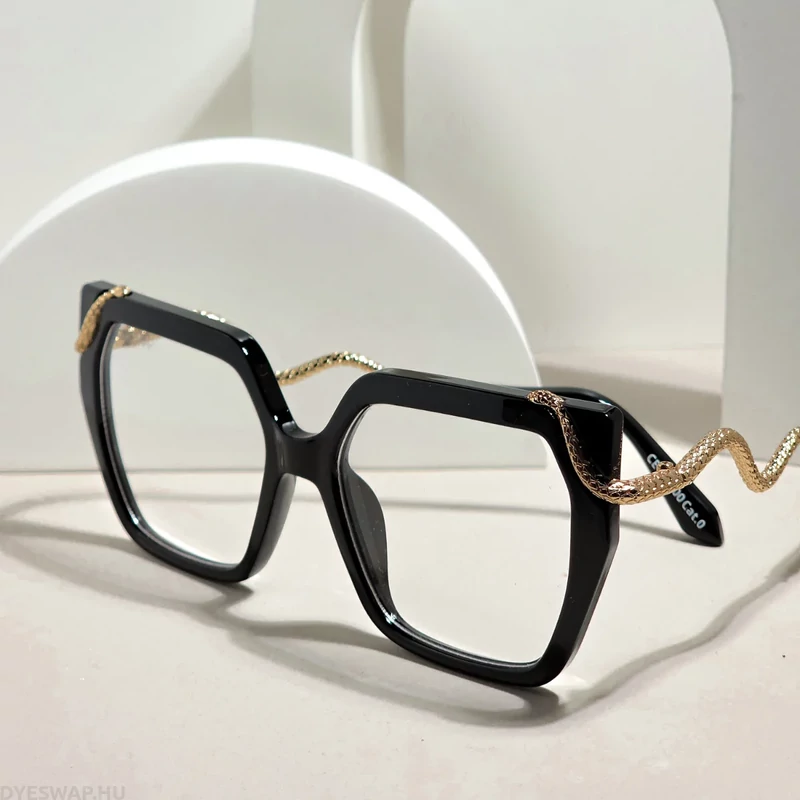 DYESWAP 808 fekete kékfény szűrő szemüveg