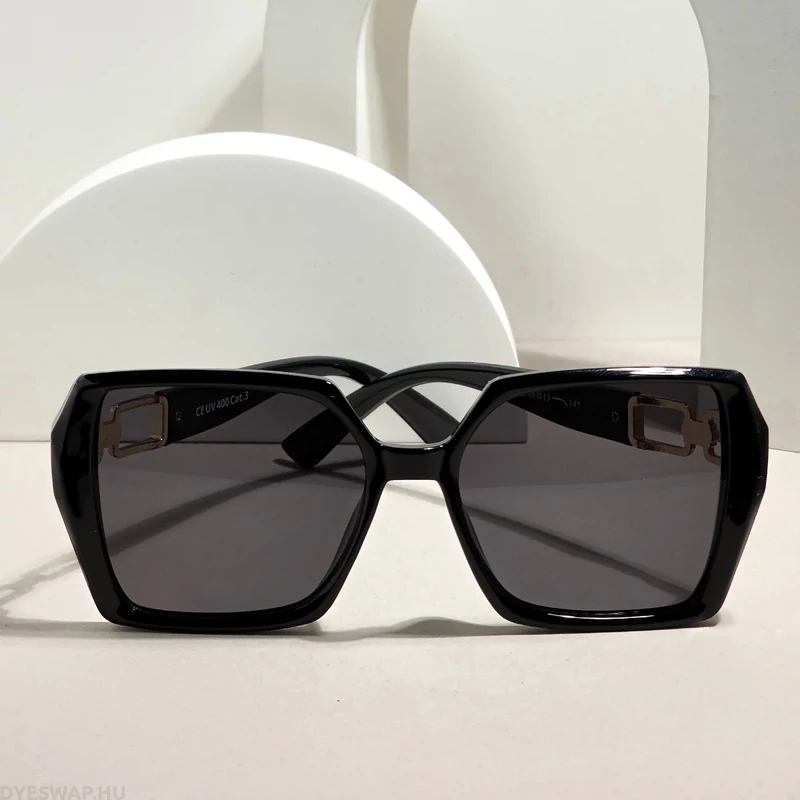 DYESWAP 809 fekete női napszemüveg UV400
