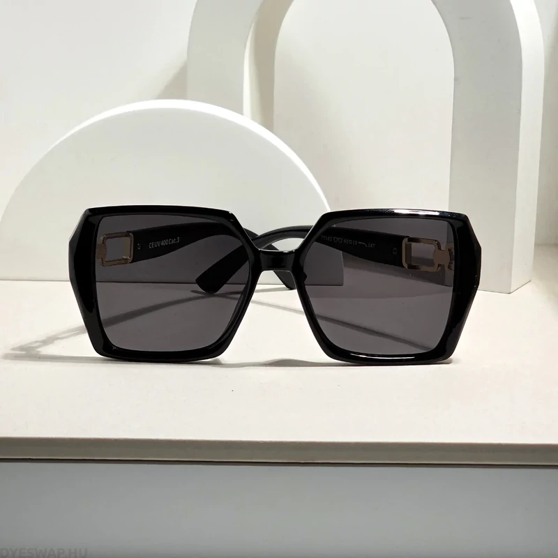 DYESWAP 809 fekete női napszemüveg UV400