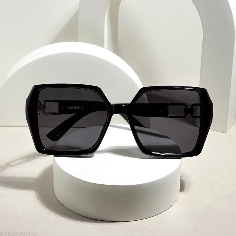 DYESWAP 809 fekete női napszemüveg UV400