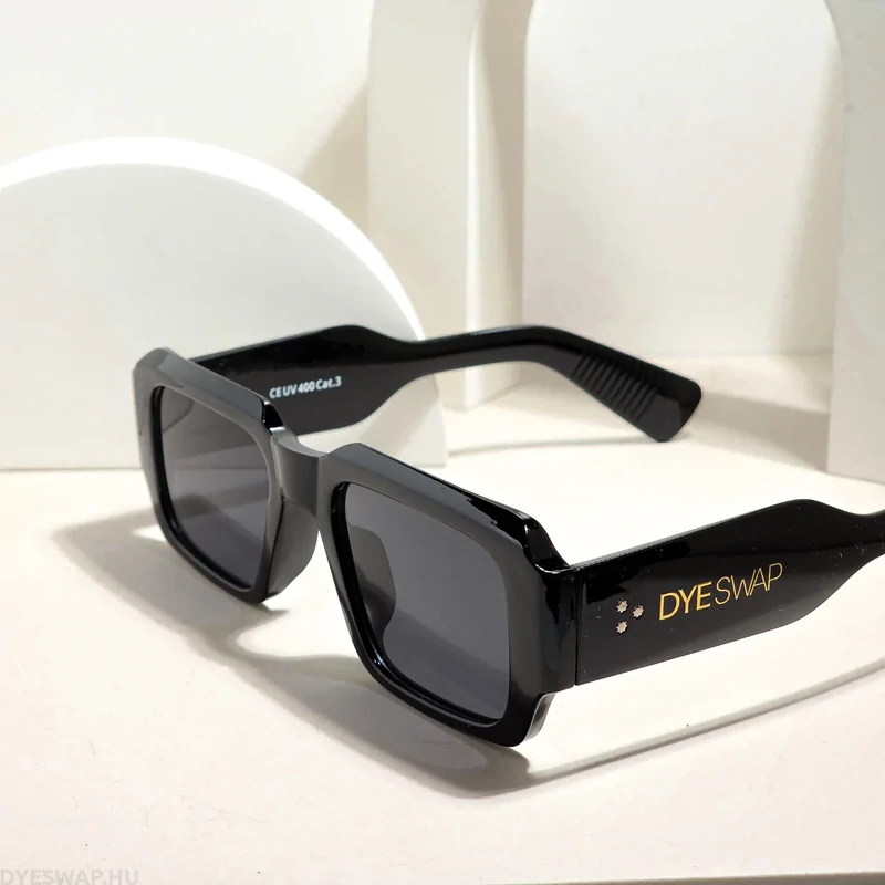 DYESWAP 811 fekete unisex napszemüveg UV400