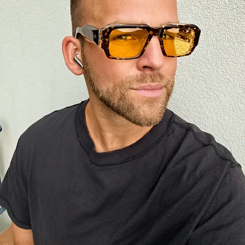 DYESWAP napszemüveg prémium acetate keretben sárga lencsével