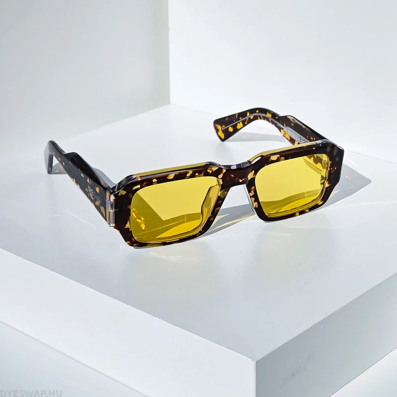 DYESWAP napszemüveg prémium acetate keretben sárga lencsével