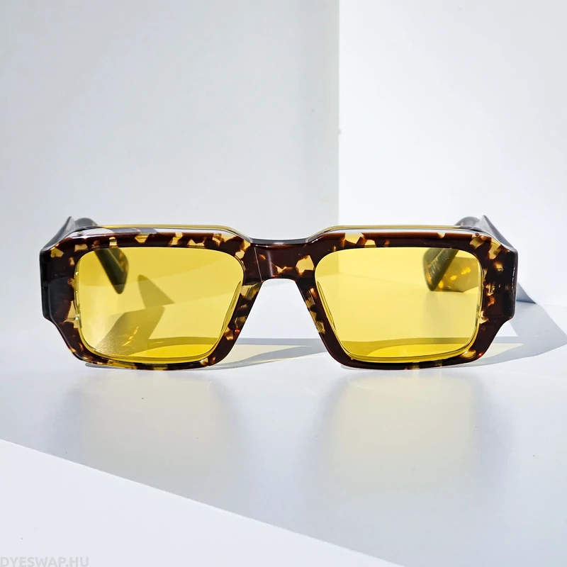 DYESWAP napszemüveg prémium acetate keretben sárga lencsével