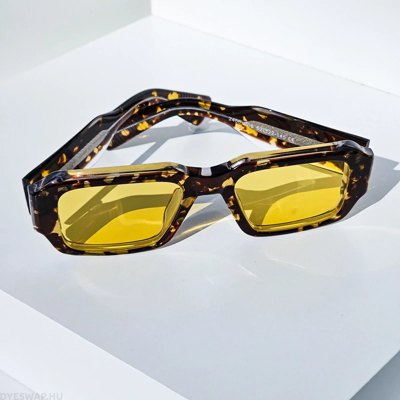 DYESWAP napszemüveg prémium acetate keretben sárga lencsével